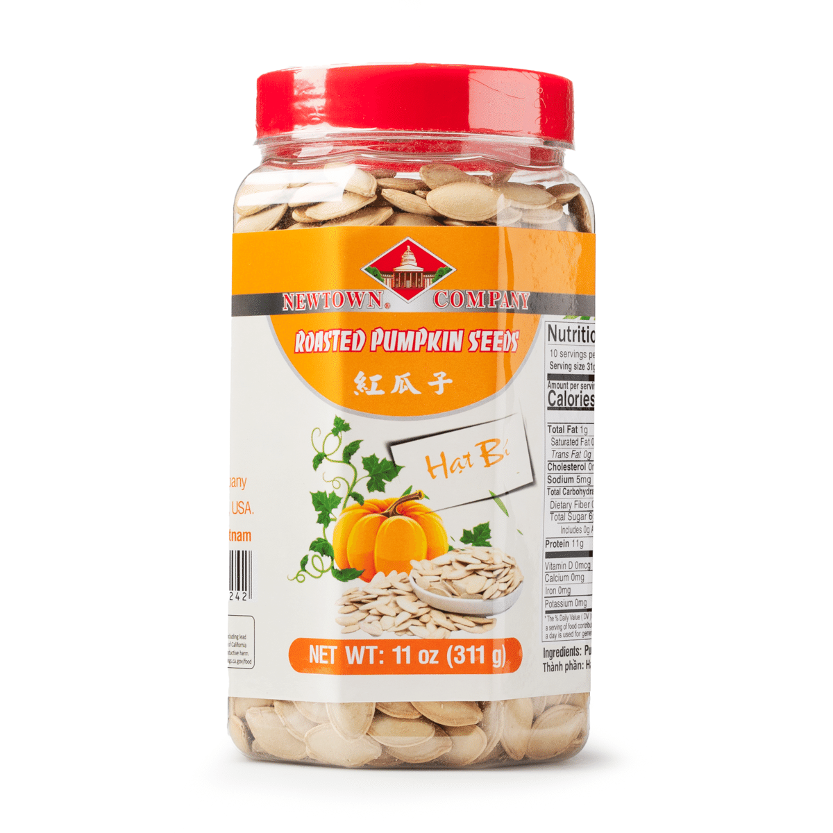 Hạt Bí Rang Newtown 12 oz