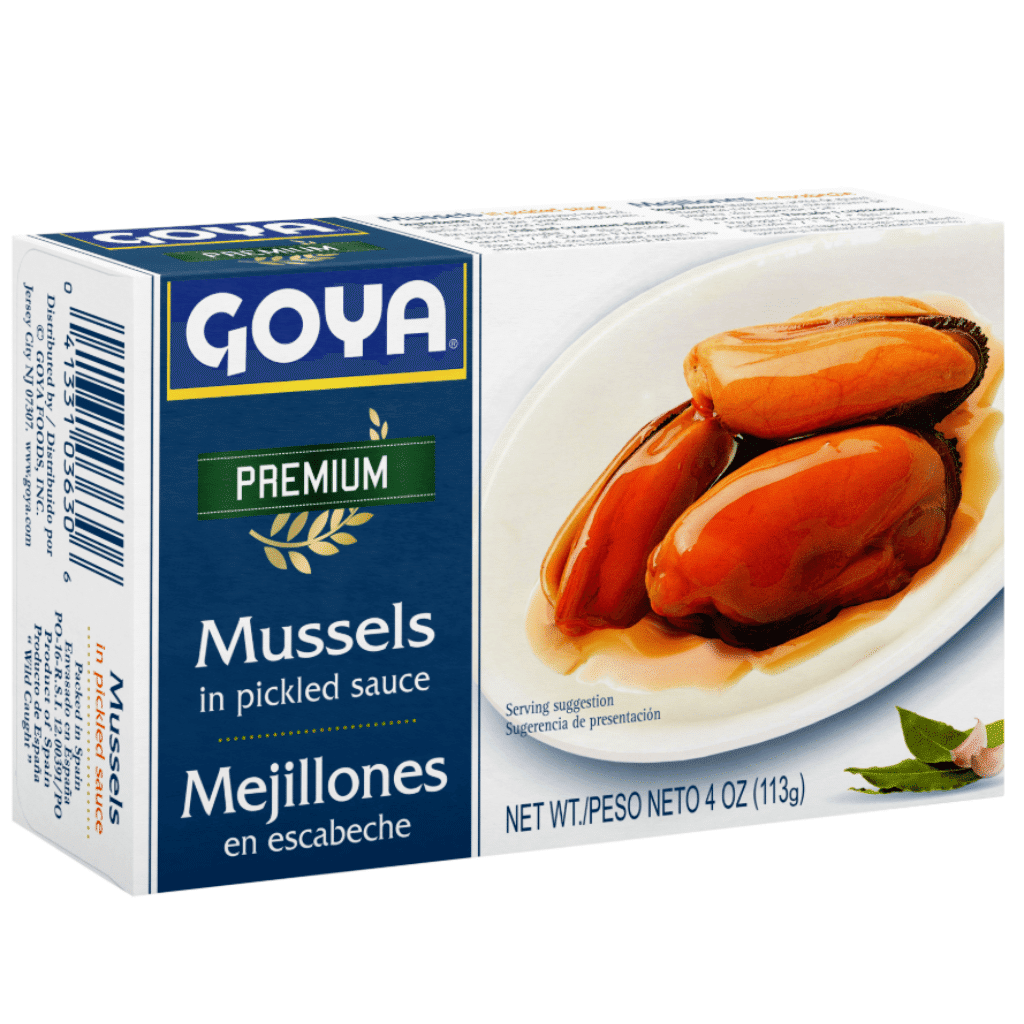 Goya Mussels in Pickled Sauce 4 oz