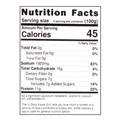 Qianjiang Xiaoshan Dried Radish 500 그램