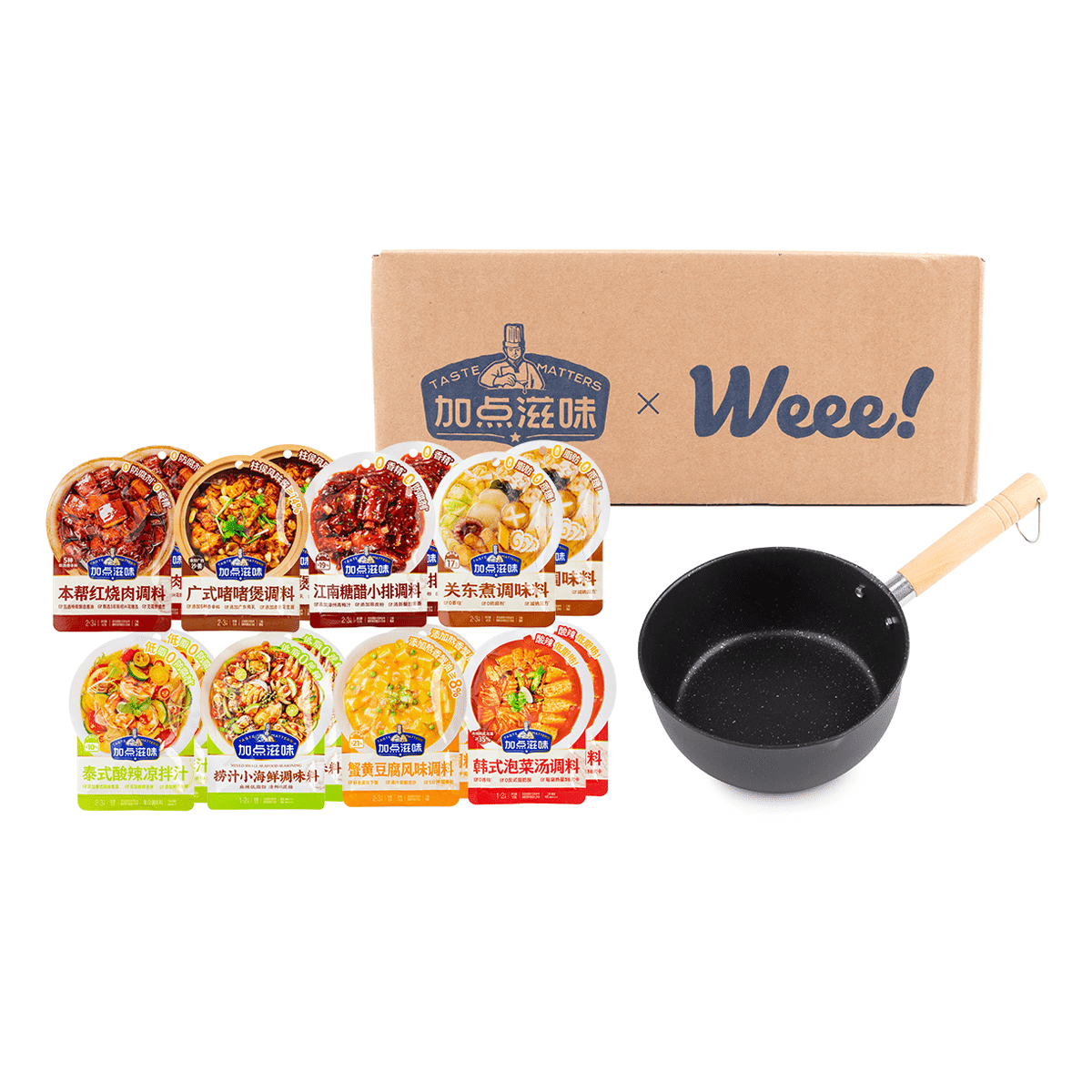 Add Some Flavor Seasoning X Weee! 10th anniversary Gift Set 830 그램