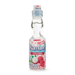 Sangaria Ramune 일본 탄산음료 리치맛 6Pack 6.76 액량 온스