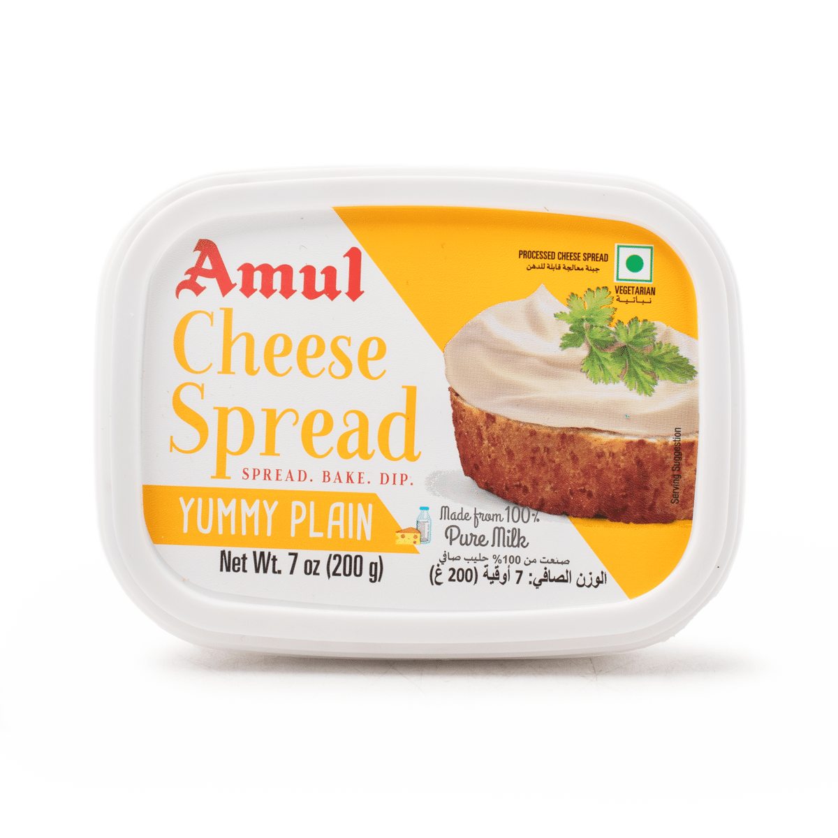 Queso para untar Amul Cheese sabor natural 7 onza(s)