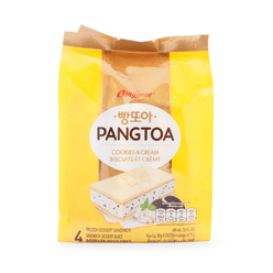 Binggrae Pangtoa Ice Cream Sandwich, Cookies & Cream Flavor 600 ml
