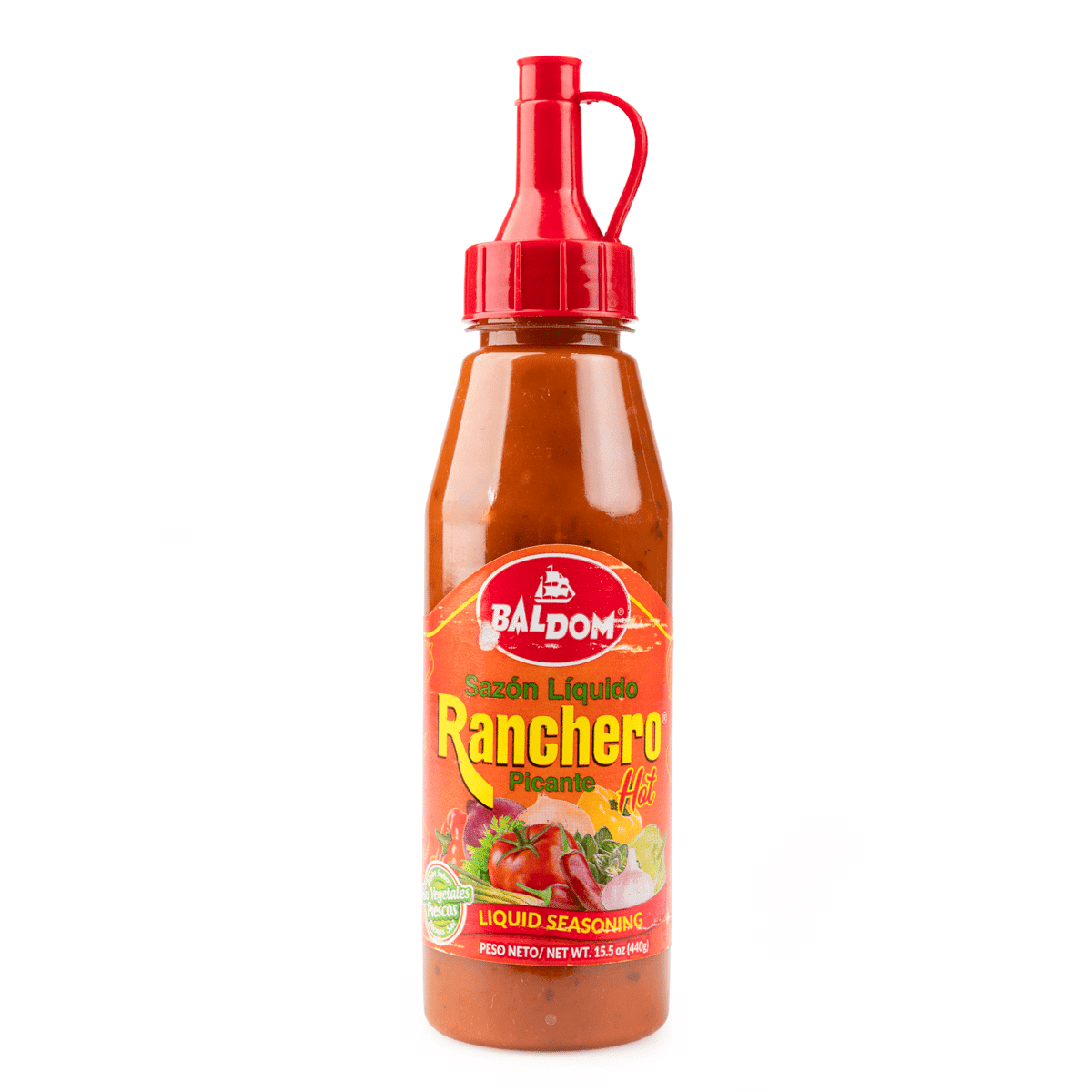 Baldom Ranchero Spicy Liquid Seasoning 15.5 oz