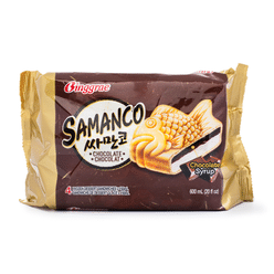 Binggrae Samanco Chocolate Ice Sandwich 150ml*4pcs 600 ml
