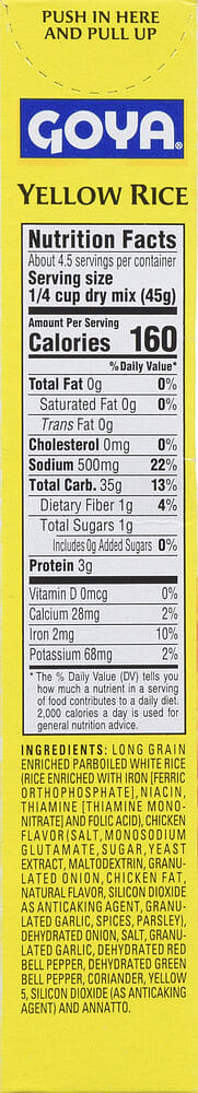 Goya Yellow Rice Mix 7 oz