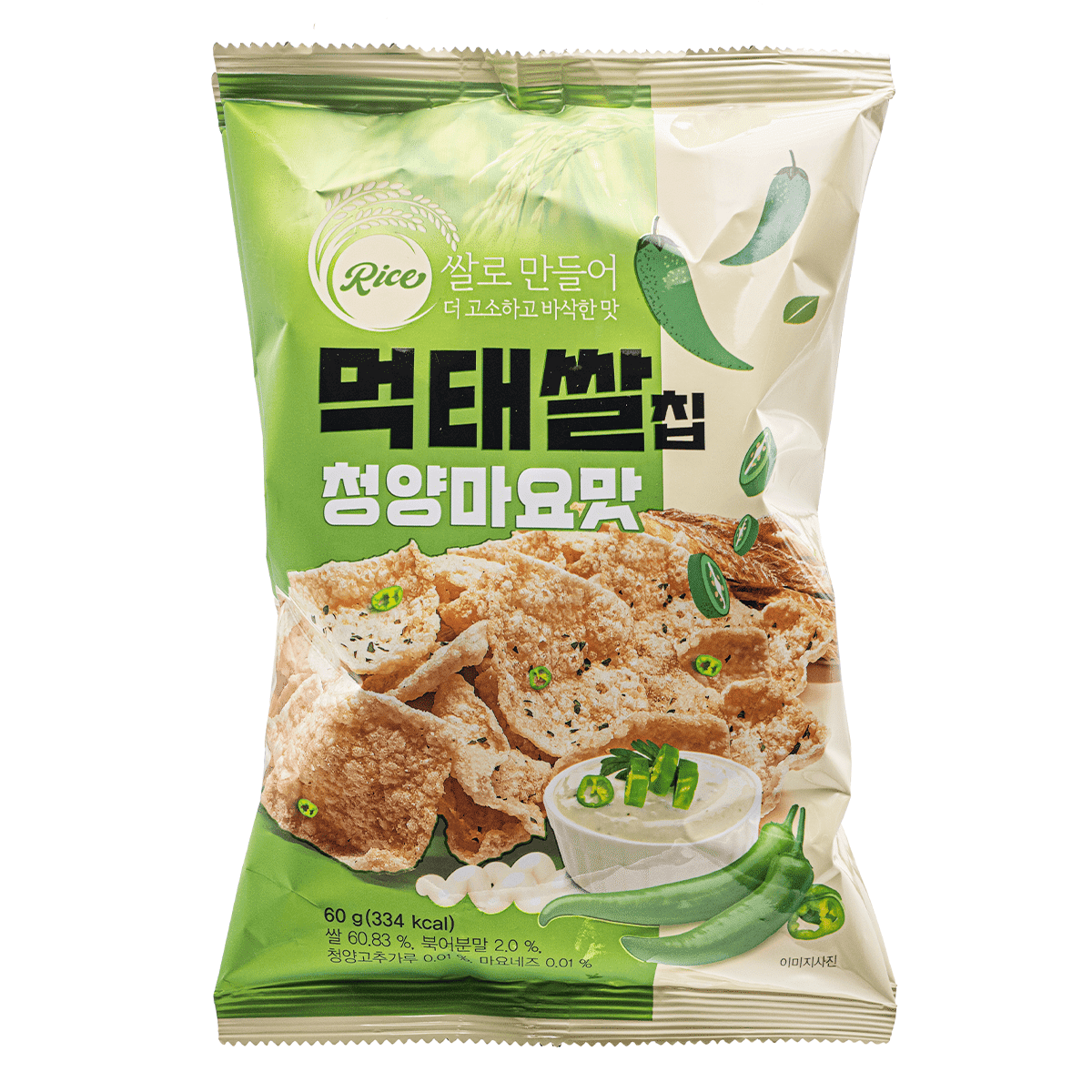 Jayone Rice Chips Pollack & Spicy Mayo 60 g