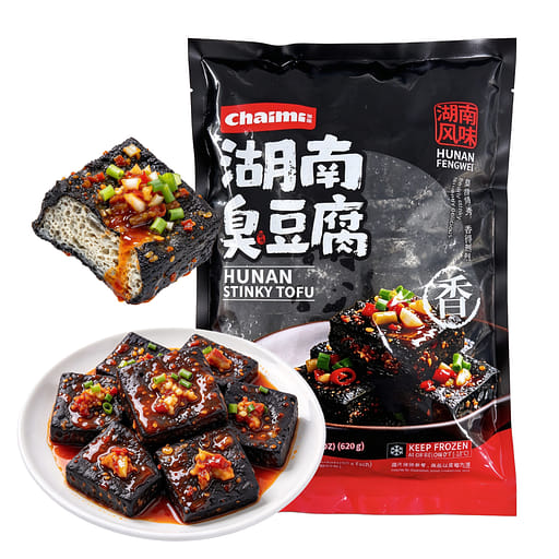 柴米 湖南臭豆腐(臭豆腐500g+酱料120g) 620 克