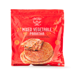 Deep Mix Vegetable Paratha 4pcs 14.1 oz