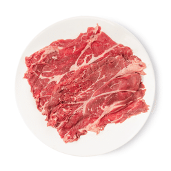 Thin Sliced Beef Chuck 2mm Thick 1 lb