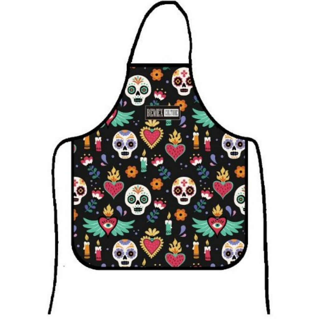 Dia de Los Muertos Mandil 1 unidad