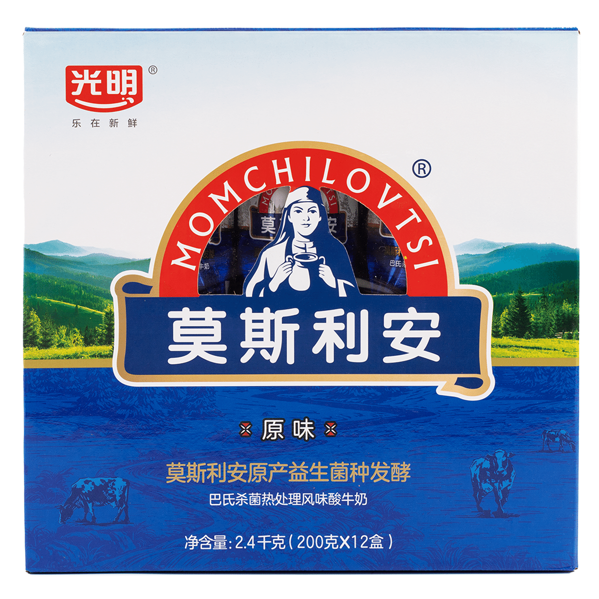MOMCHILOVTSI 플레인 요거트 200 그램*12 개