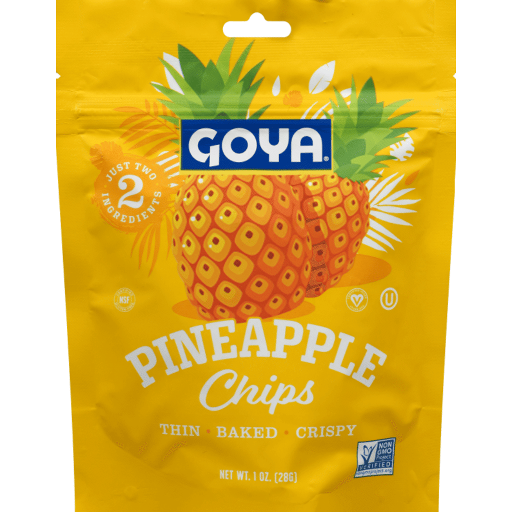 Goya Pineapple Chips 1 oz