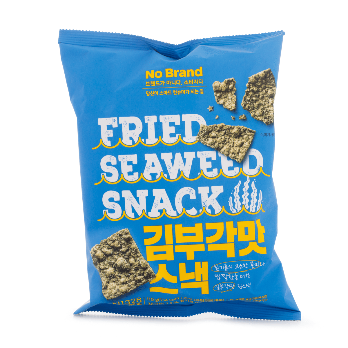 노브랜드 김부각맛 스낵 110 그램