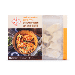 3-Mien Frozen Sichuan Shrimp Wonton 16 oz