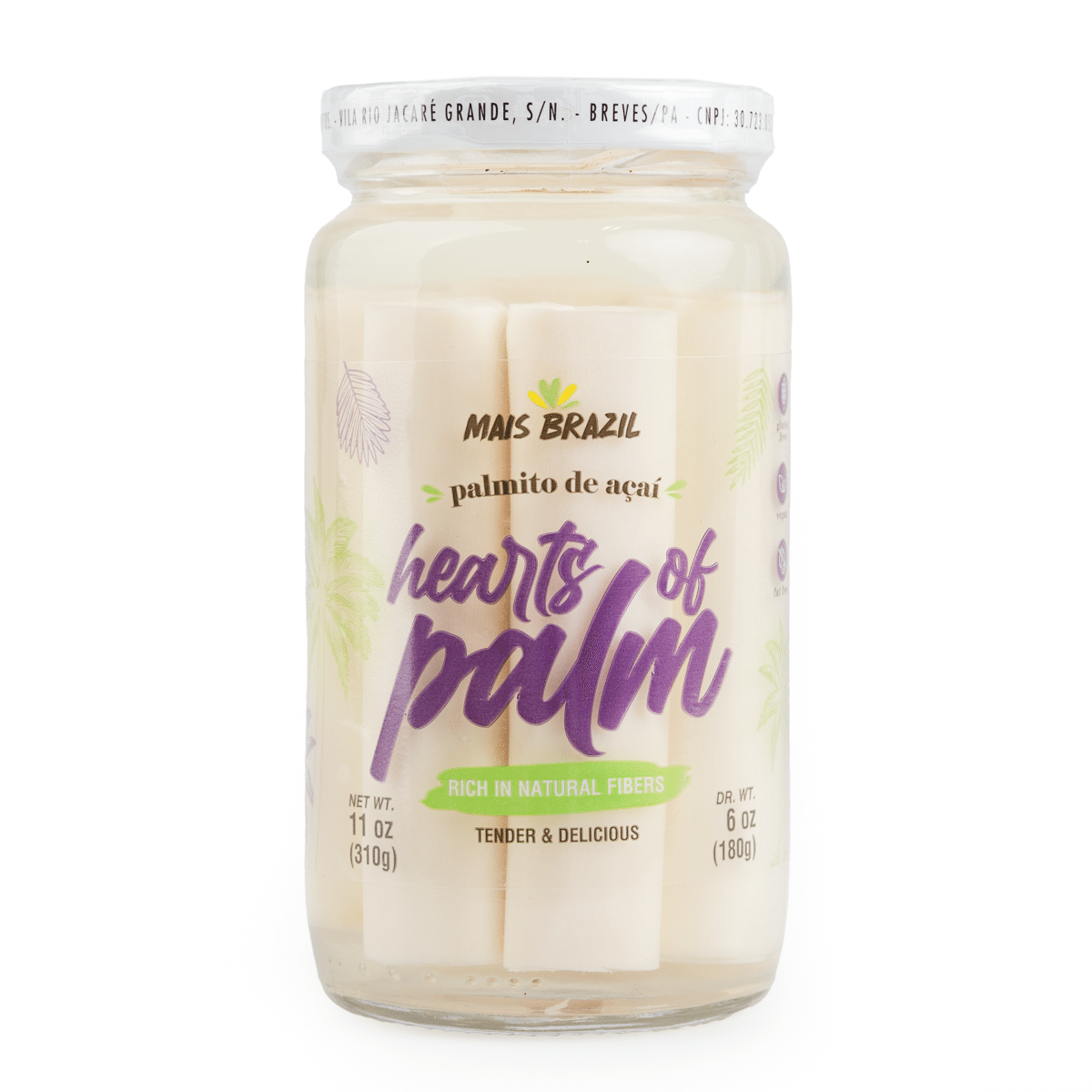 Palmito de Acai Mais Brazil 310 g