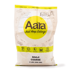 Aara Sooji Rava (Course) Semolina Flour 2 파운드