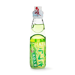 Hata Ramune Japanese Soda Melon Flavor 200 ml