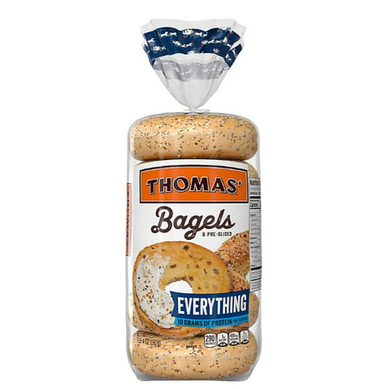 weee_bakery_Thomas' Everything Bagels, 6 count 20 oz