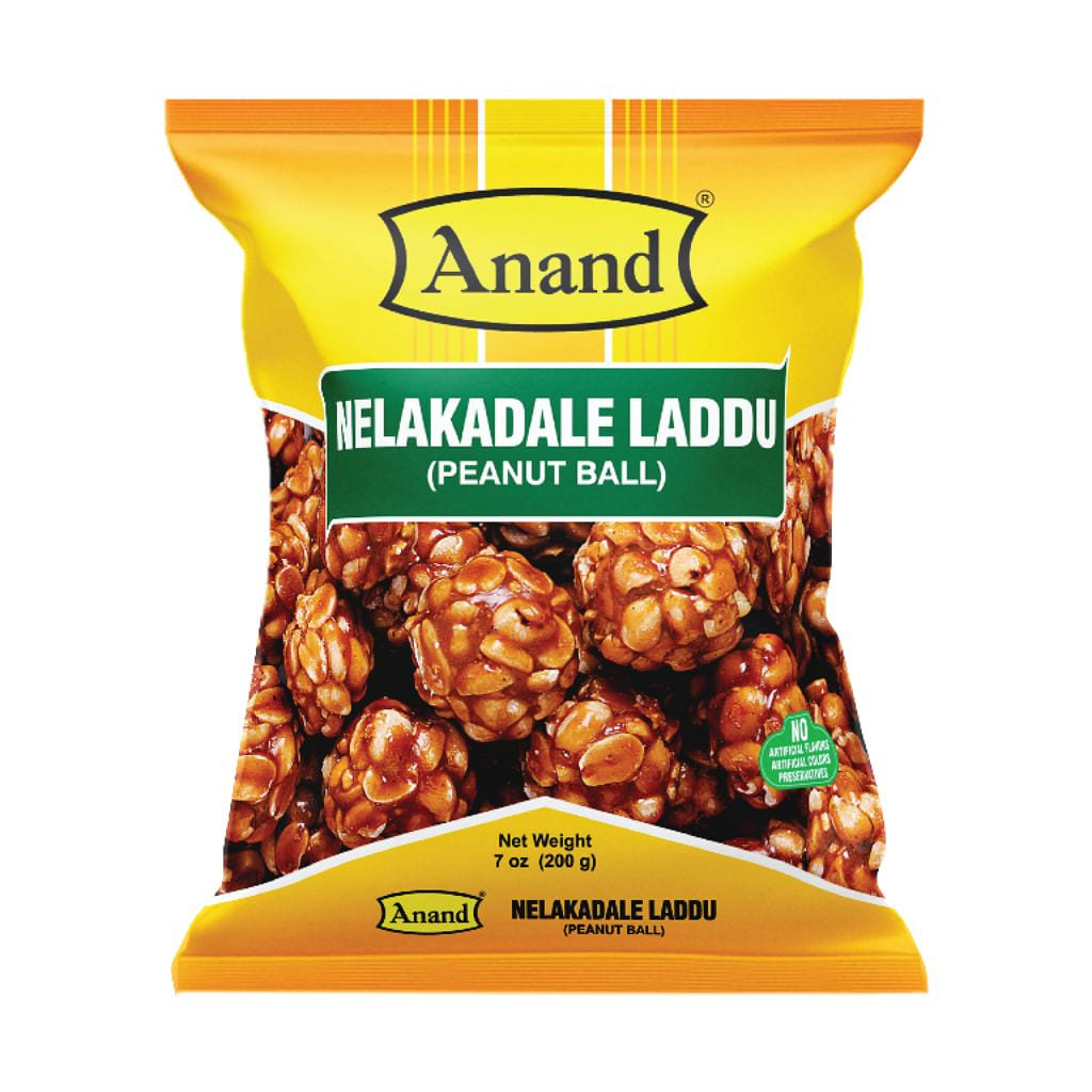 Anand เนลากาเดเล่ ถั่วลิสงลาดดู (ลูกบอลถั่วลิสง) 200 กรัม