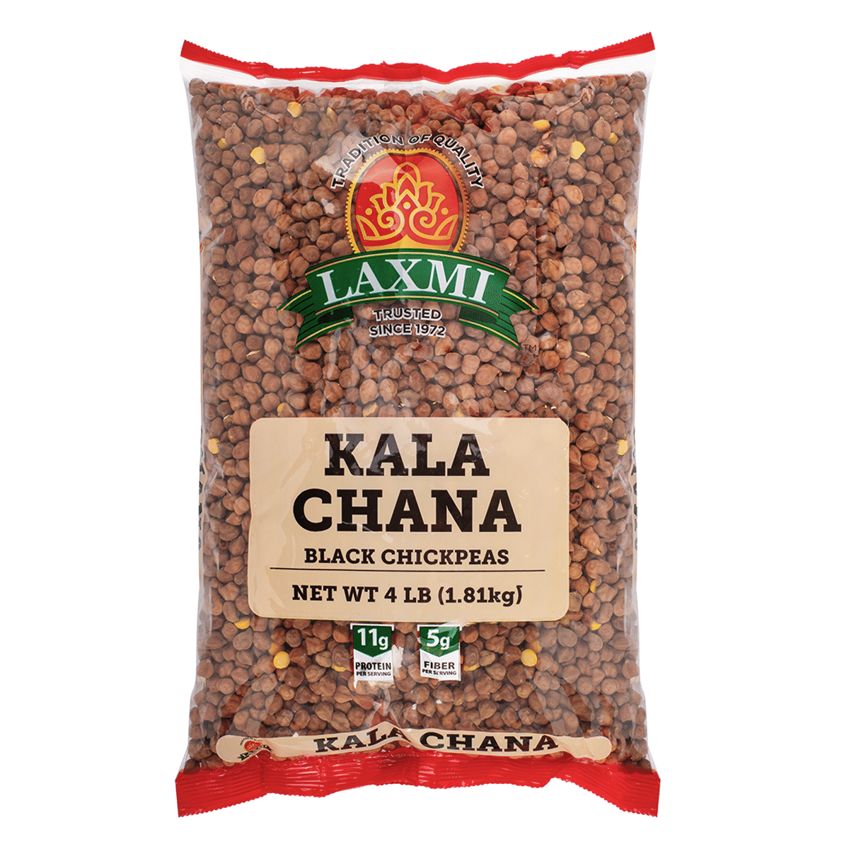 Laxmi Kala Chana (Black Chickpeas) 4 lb*10 pack