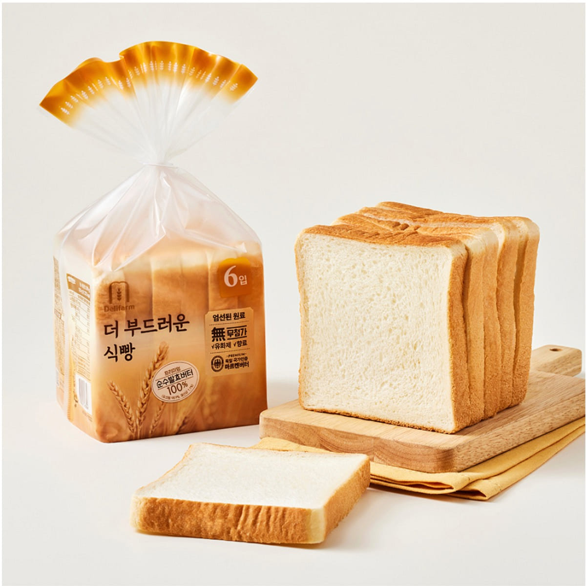DELIFARM SANDWICH BREAD 6PC 380 gramo(s)