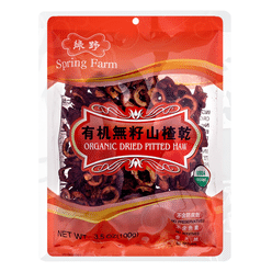 Spring Farm Hawthorn Berry, Dried and Pitted 100 g