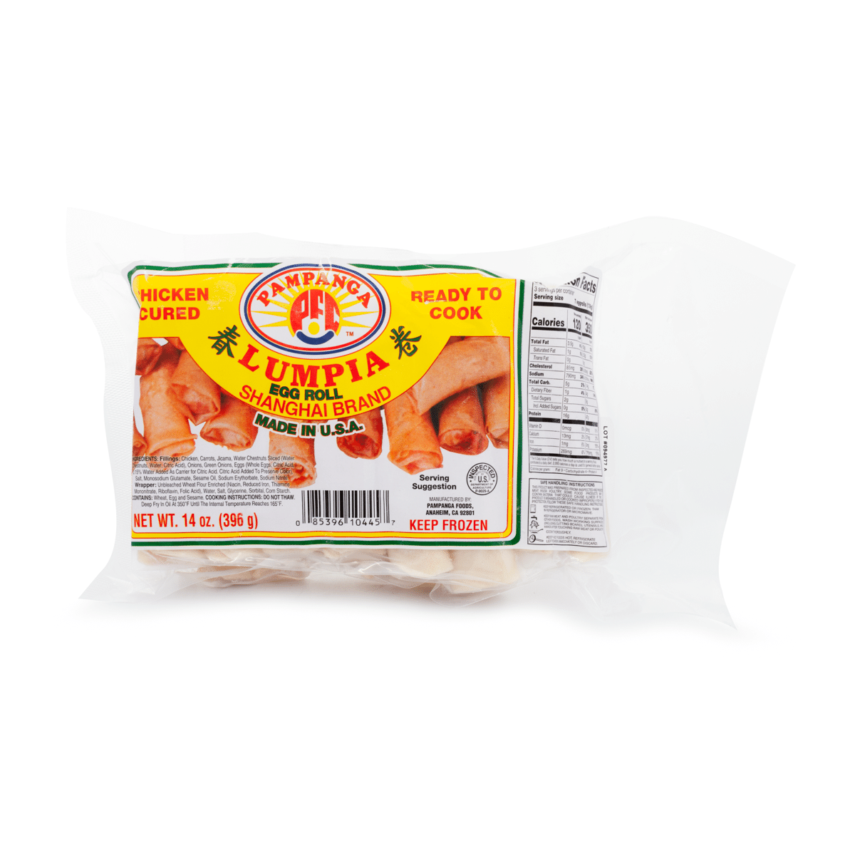 Pampanga 상하이 치킨 룸피아 14 온스