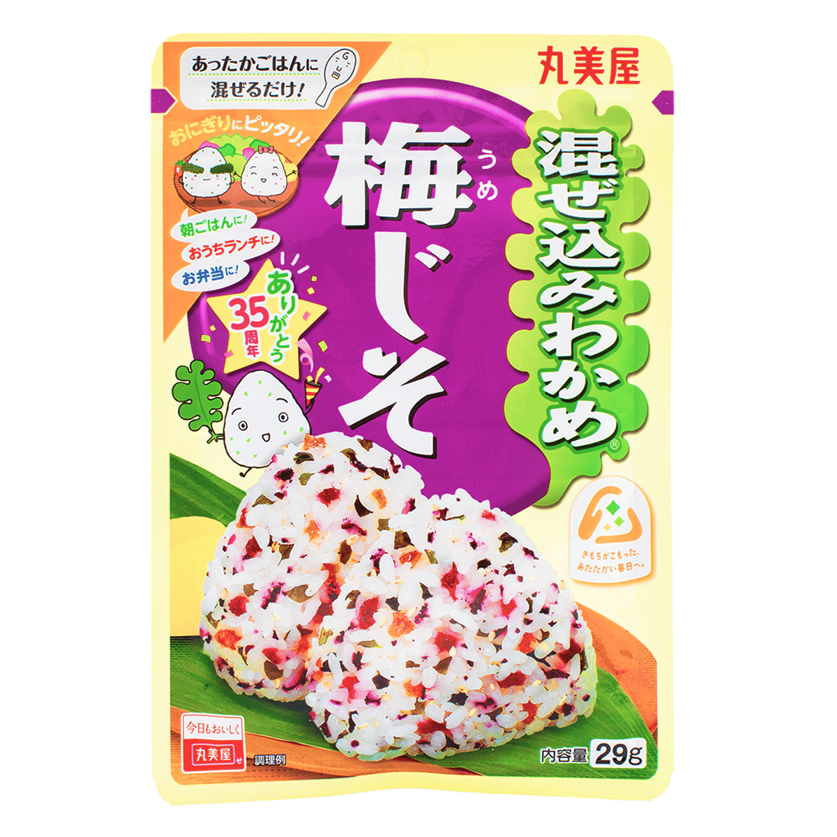 Marumiya 마제코미 후리카케 매실 차조기 29 그램