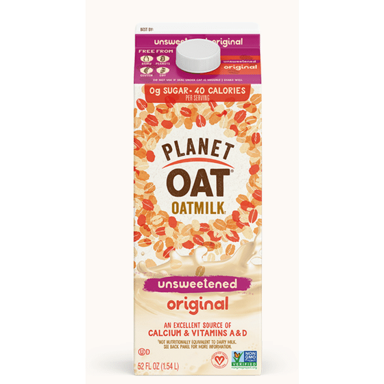 weee_dairy_Planet Oat Unsweetened Oat Milk, Original Flavor 52 oz