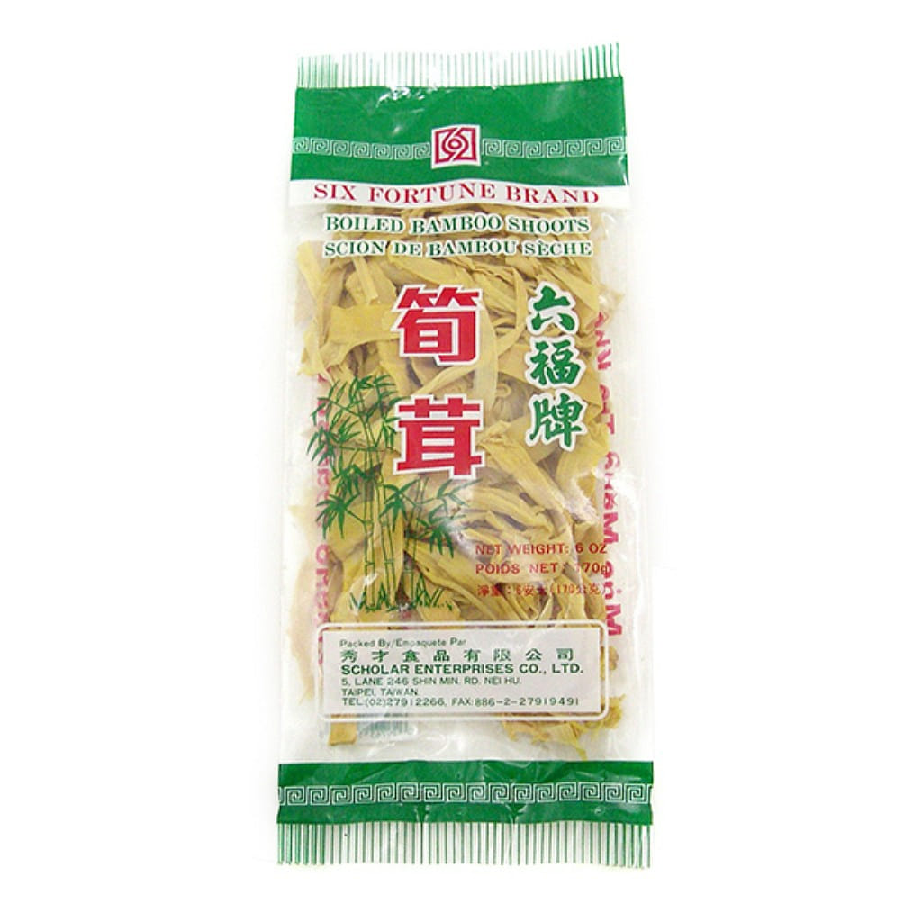 Six Fortune DRIED BAMBOO SHOOT 170 g