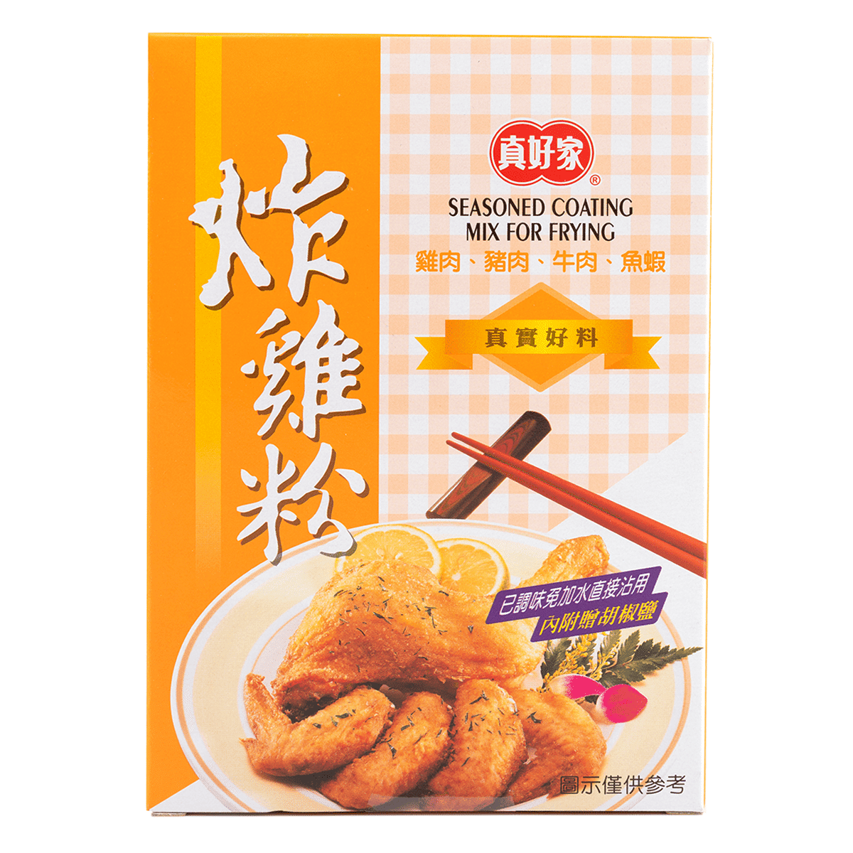Zhenhaojia 프라이드치킨용 양념 튀김가루 240 그램