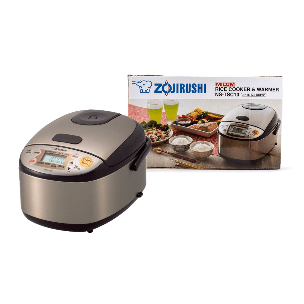 Zojirushi  NS-TSC10XJ 마이콤 다용도 밥솥 5.5컵 사이즈 스테인리스브라운 1 개입