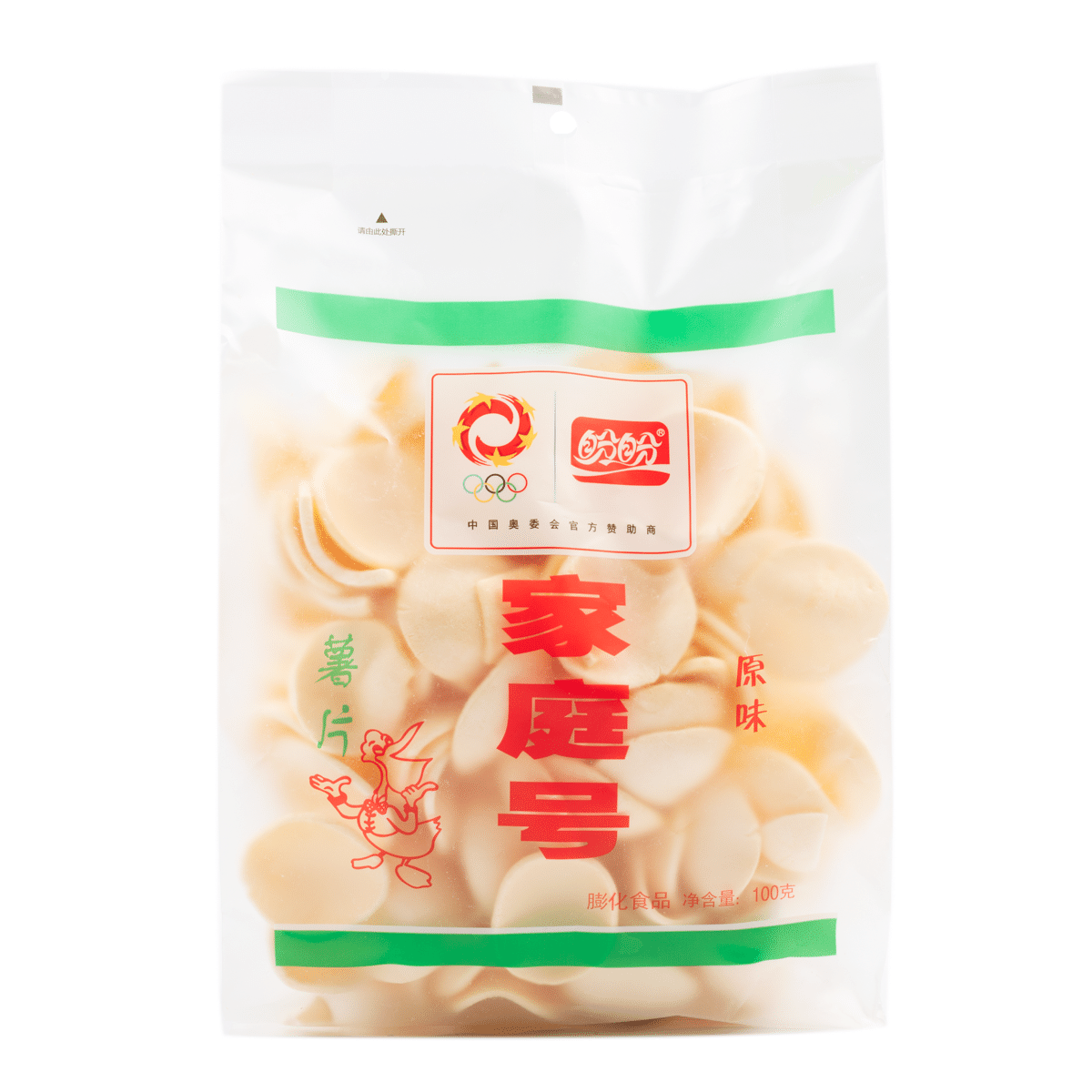 盼盼家庭号薯片 原味 100 克