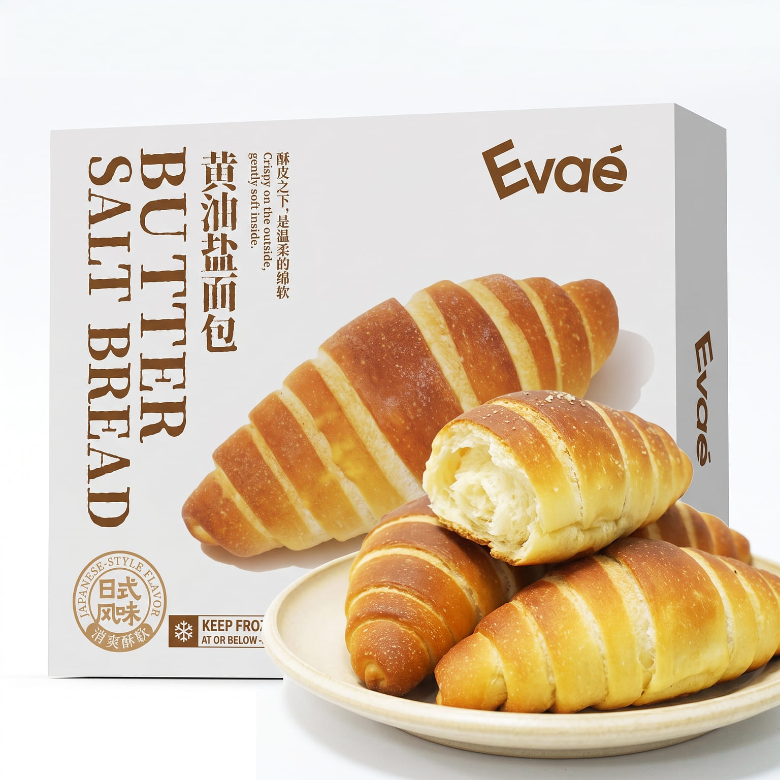 Evae 버터 소금빵 210 그램
