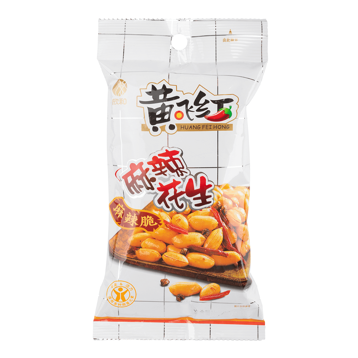 Huang Fei Hong 辛口ピーナッツ 110 グラム