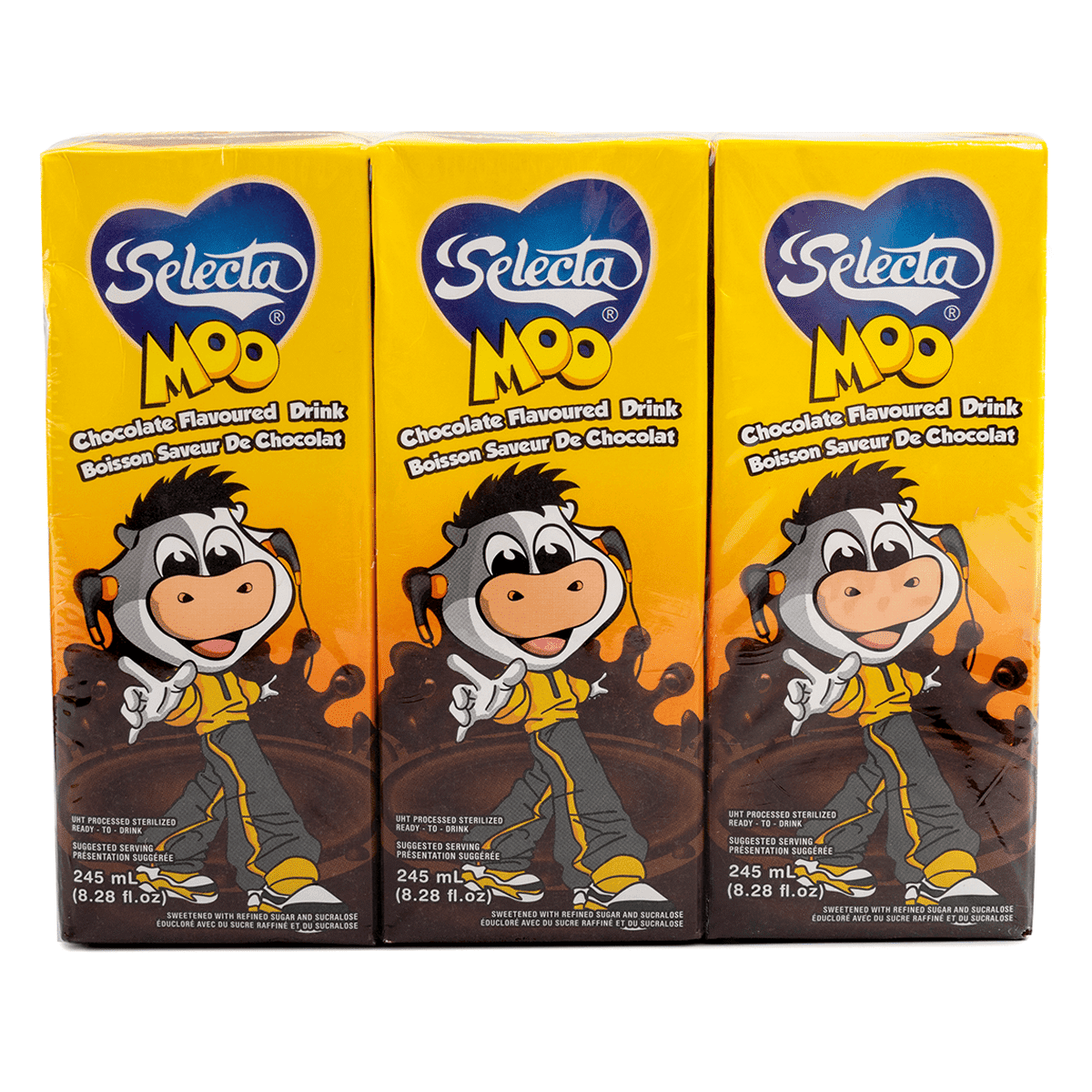 Moo Bebida de leche con sabor a chocolate 245 mililitro(s)