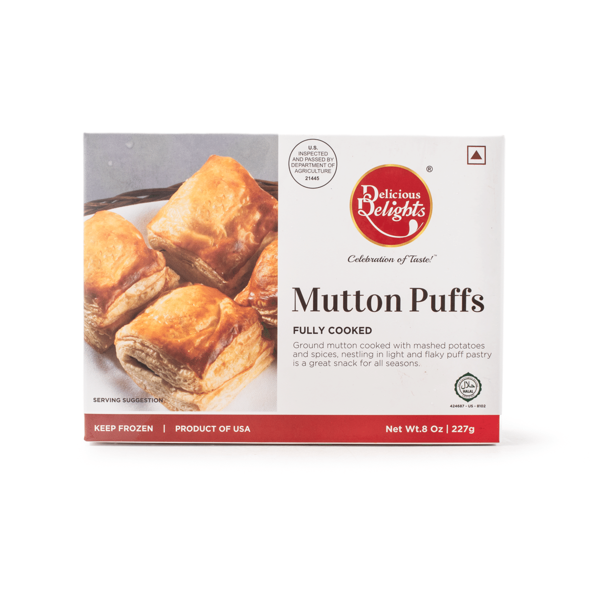 Daily Delight Mutton Puffs 8 oz