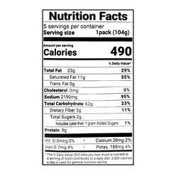 KSF Master Kong Instant Noodle 5 Pack Fried Shallots Pork Flavor 520 g