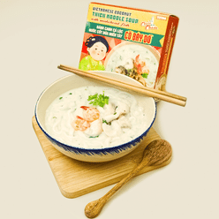 Dragonfly Vietnamese Coconut Thick Noodle Soup with Snakehead Fish, Frozen 350 g