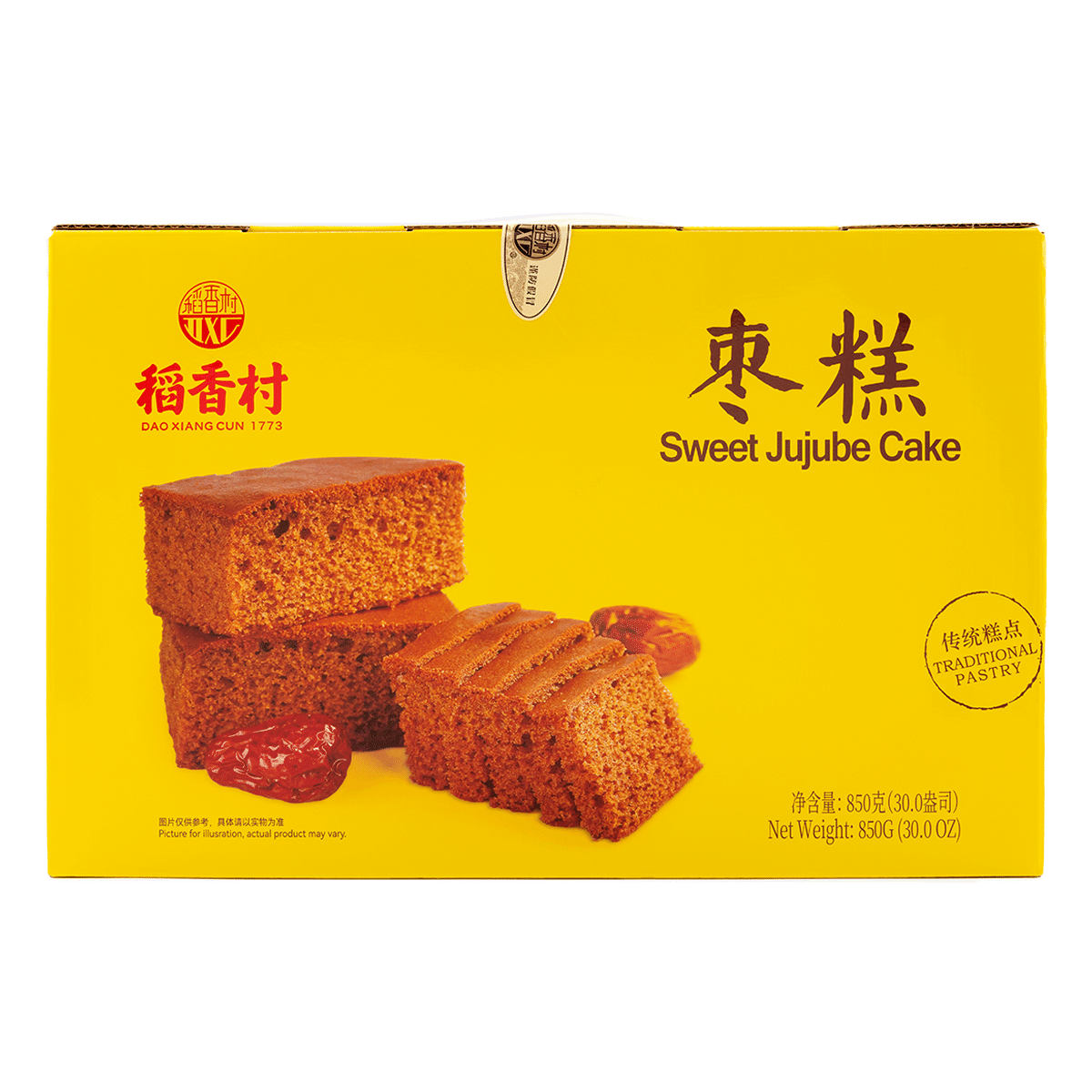 稻香村 蜂蜜枣糕 850 克