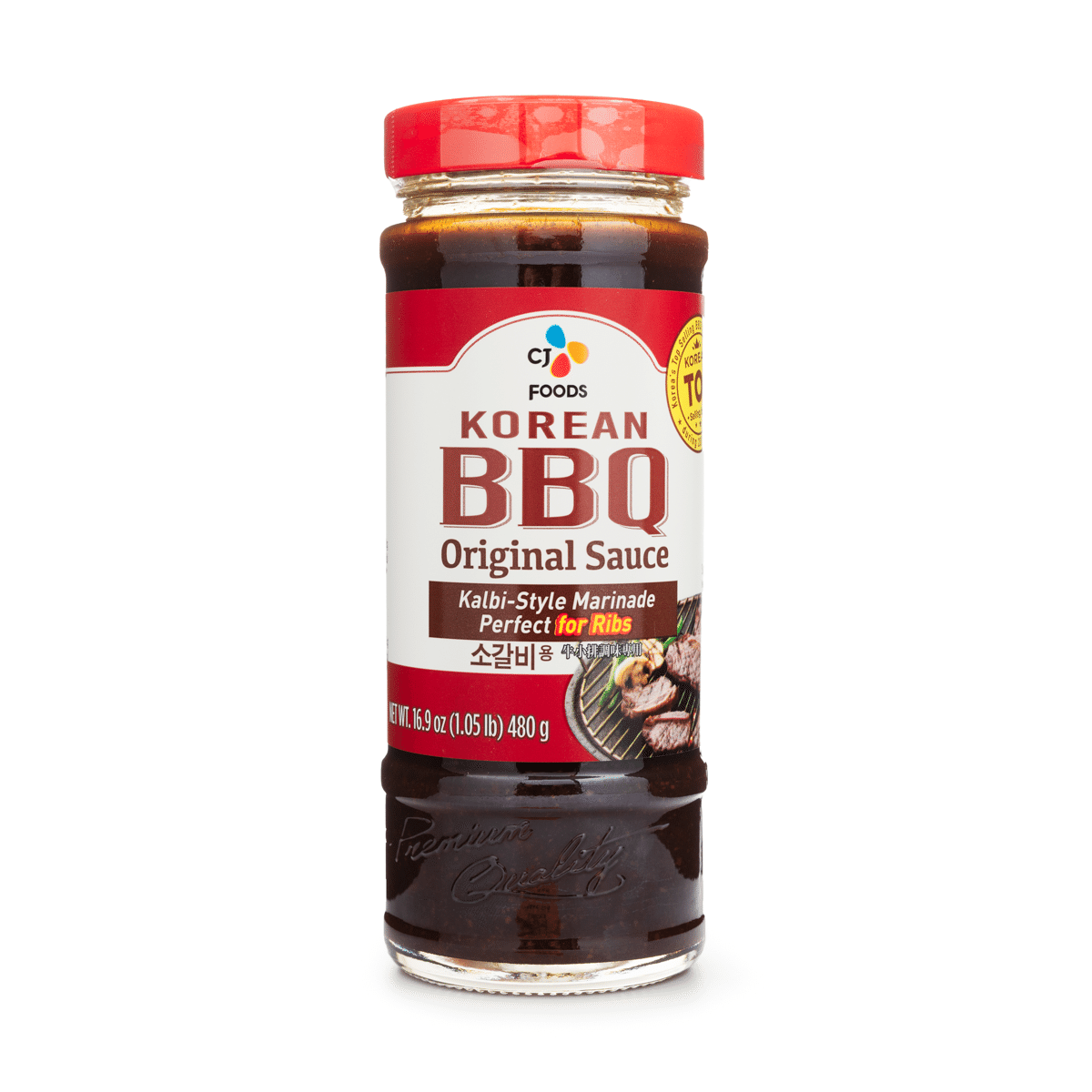 Molho BBQ CJ, Marinada Kalbi 480 grama(s)