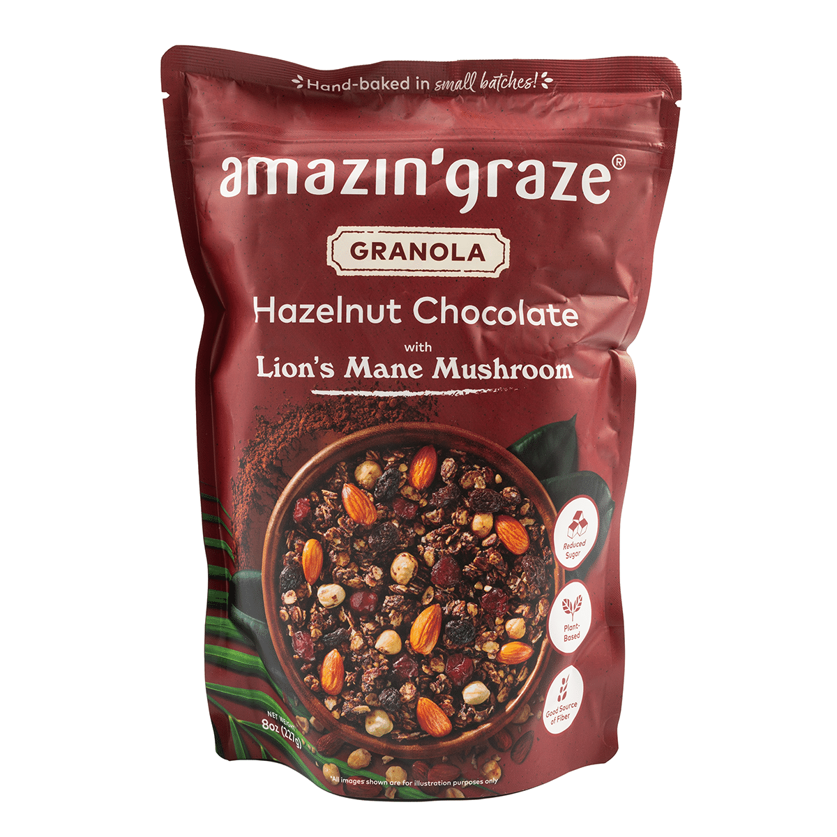 Granola de Chocolate con Avellanas AMAZIN' GRAZE 8 oz