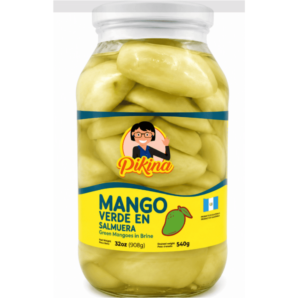 Pikina 소금물 절임 그린망고 32 온스