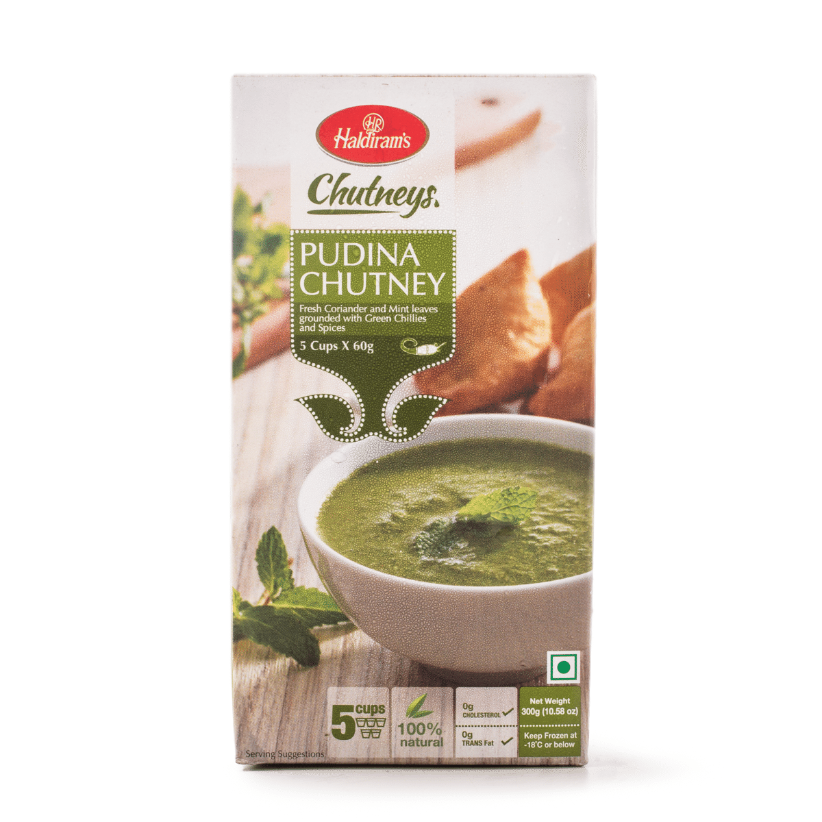 Haldiram Pudina (Mint) Chutney, Frozen 10.6 oz