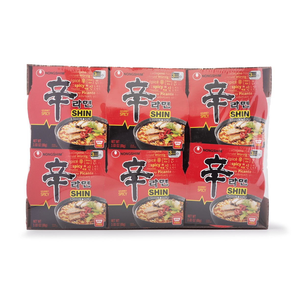 農心辛ラーメン　12袋入 2.27 グラム*12 カウント