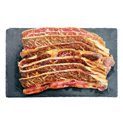 Marinated Sliced Beef Short Rib 3 Bone, Trimmed 2 lb
