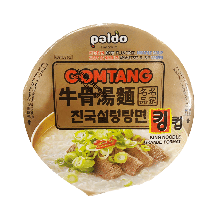 Paldo 牛骨スープ麺　牛肉＆野菜味 3.7 オンス*6 パック