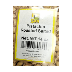 Sun Pistachio Roasted Salted 14 oz