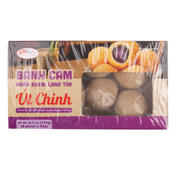 CT Choice Fried Donut with Purple Sweet Potato Filling, Frozen 6.2 oz